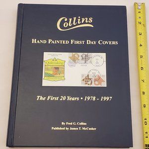 Collins Hand Painted First Day Covers 78-97 SIGNED